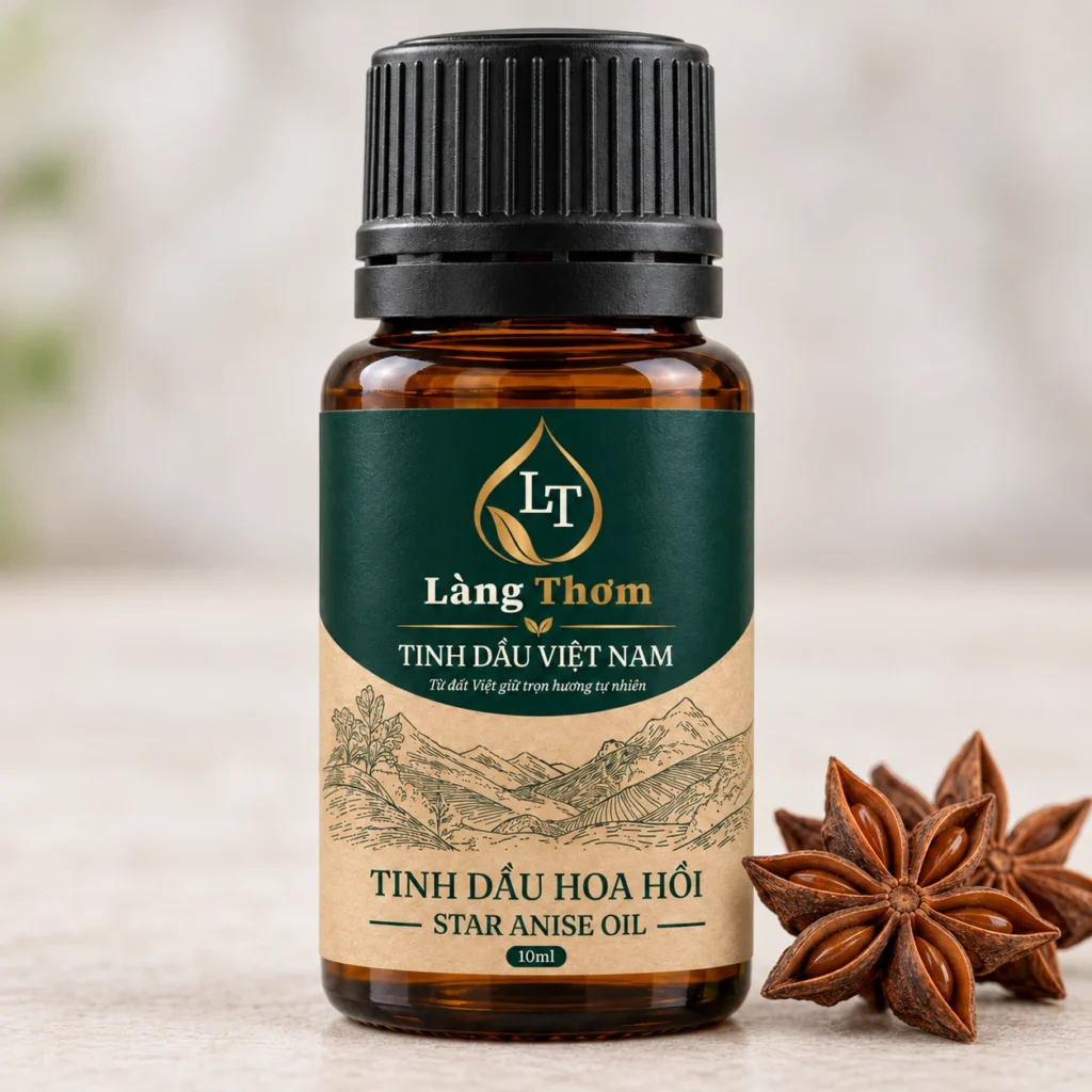 Ảnh minh họa: Tinh dầu hoa hồi