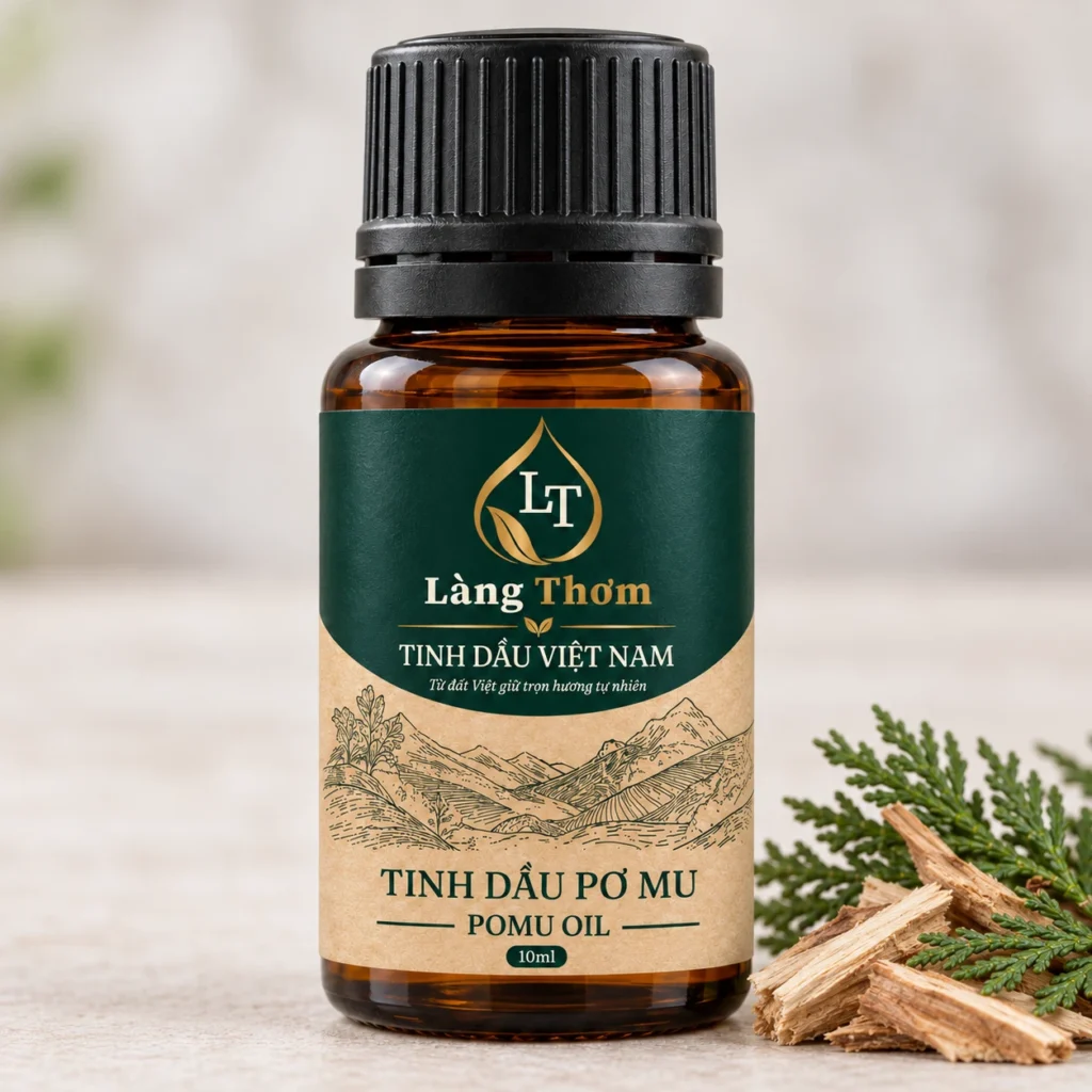 Ảnh minh họa: Tinh dầu pơ mu