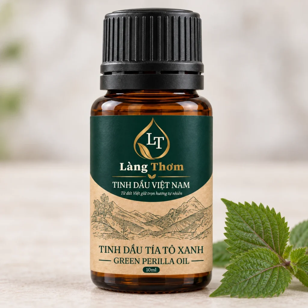 Ảnh minh họa: Tinh dầu t&iacute;a t&ocirc; xanh